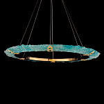 Люстра в форме кольца с цветочным декором Warm Heavenly Light варинант исполнения - 5 | Loft Concept в Ижевске