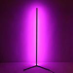 Торшер черного цвета на угловом основании Arteriors варинант исполнения - 3 | Loft Concept в Ижевске