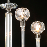 Люстра с 8-ю лампами и гранеными стеклянными плафонами Prism Gala варинант исполнения - 6 | Loft Concept в Ижевске