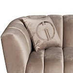 Диван трехместный велюровый серый Island of Comfort варинант исполнения - 2 | Loft Concept в Ижевске