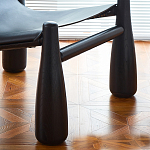 Кресло черно-белое со съемными подушками Celebrity варинант исполнения - 5 | Loft Concept в Ижевске