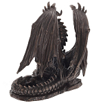 Декоративная статуэтка Дракон Dragon Dark Bronze Statuette варинант исполнения - 4 | Loft Concept в Ижевске