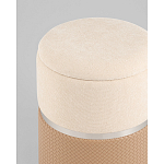 Пуф Mauldine с ящиком бежевый с экокожей варинант исполнения - 3 | Loft Concept в Ижевске