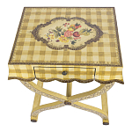 Приставной столик с ящиком в стиле ретро Vintage Rustic Tablecloth варинант исполнения - 4 | Loft Concept в Ижевске