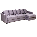 Диван трехместный раскладной Giorgio Sofa серый варинант исполнения - 1 | Loft Concept в Ижевске