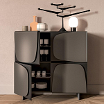 Дизайнерский комод с декоративными элементами на дверках Trilogy варинант исполнения - 1 | Loft Concept в Ижевске