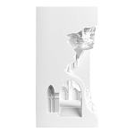 Встраиваемый в стену гипсовый светильник под покраску с эффектом разрушенной стены Antiquity Athena варинант исполнения - 4 | Loft Concept в Ижевске