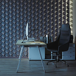 Гипсовая 3D Панель DRAGON SCALE - A варинант исполнения - 2 | Loft Concept в Ижевске