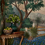 Обои ручная роспись Hill Country Scenic Special Colourway on scenic paper варинант исполнения - 5 | Loft Concept в Ижевске