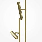 Напольный торшер светодионый золотой Lumen Duo варинант исполнения - 2 | Loft Concept в Ижевске