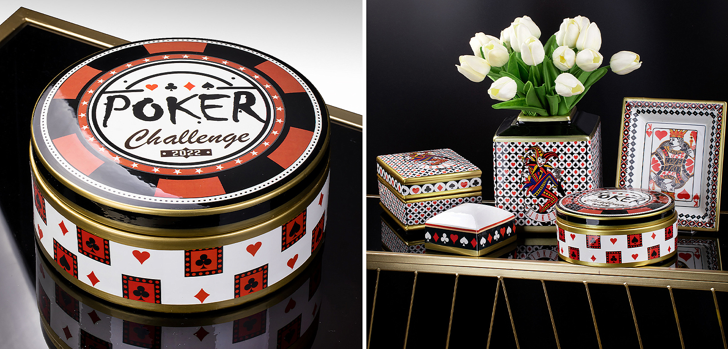 Шкатулка Poker Collection Box Шкатулка Poker Collection Box - Loft-Concept в Ижевске