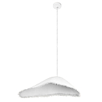 Подвесной светильник с асимметричным волнообразным абажуром и фактурной бахромой по краю Tactile Line варинант исполнения - 4 | Loft Concept в Ижевске