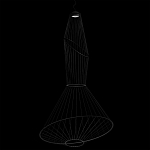 Подвесной светильник из металла Geometry of Beauty варинант исполнения - 4 | Loft Concept в Ижевске