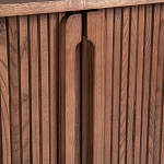 Низкий буфет с 2-мя раздвижными дверцами Toinette Light Cupboard варинант исполнения - 6 | Loft Concept в Ижевске