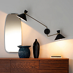 Бра с 2-мя поворотными плафонами Davy Duo Wall Lamp варинант исполнения - 2 | Loft Concept в Ижевске