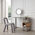 Консоль с зеркалом и  3-мя вращающимися ящиками Eloida варинант исполнения - 2 | Loft Concept в Ижевске