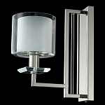 Бра с геометрическим каркасом из металла и цилиндрическим стеклянным плафоном Laurent варинант исполнения - 3 | Loft Concept в Ижевске