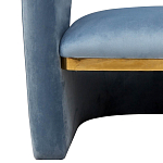 Кресло голубое Walsh Blue Armchair варинант исполнения - 2 | Loft Concept в Ижевске