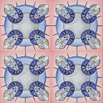 Плитка дизайнерская с узором Экипаж варинант исполнения - 1 | Loft Concept в Ижевске