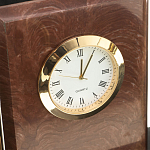 Настольный письменный набор из лемезита и змеевика с часами Royal Accessory варинант исполнения - 4 | Loft Concept в Ижевске