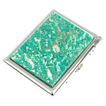 Портсигар с газовой зажигалкой из натурального камня Амазонит Stone Cigarettes Cases варинант исполнения - 1 | Loft Concept в Ижевске