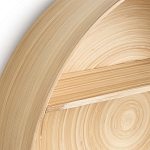 Полка настенная из бамбука Zenara варинант исполнения - 4 | Loft Concept в Ижевске