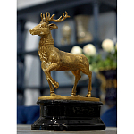 Держатель для книг в виде оленя из фарфора и бронзы Eden Garden porcelain and bronze варинант исполнения - 3 | Loft Concept в Ижевске