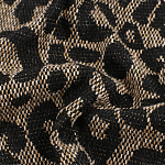 Мебельная ткань Жаккард коричневый животный принт 145 см T2-140 варинант исполнения - 1 | Loft Concept в Ижевске