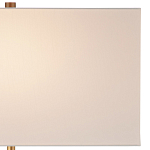 Торшер с прямоугольным абажуром на белом мраморном основании Asymmetry on Marble варинант исполнения - 3 | Loft Concept в Ижевске