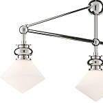 Люстра линейная с ромбовидными плафонами Pointed Diamond Shade варинант исполнения - 1 | Loft Concept в Ижевске