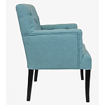 Кресло Addison Chic Armchair blue flax варинант исполнения - 1 | Loft Concept в Ижевске