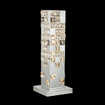 Настольная лампа прямоугольная с мозаичным хрустальным оформлением Sparks of Crystal варинант исполнения - 2 | Loft Concept в Ижевске