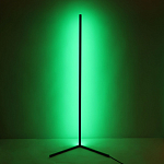 Торшер черного цвета на угловом основании Arteriors варинант исполнения - 6 | Loft Concept в Ижевске