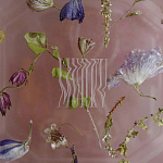 Шкатулка из эпоксидной смолы с цветами розовая Epoxy Resin Square Box Pink варинант исполнения - 3 | Loft Concept в Ижевске