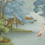 Обои ручная роспись African Savannah Eden варинант исполнения - 1 | Loft Concept в Ижевске