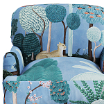 Дизайнерское классической формы на колесиках Trumann Armchair варинант исполнения - 4 | Loft Concept в Ижевске