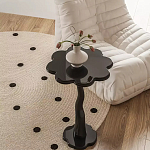 Дизайнерский журнальный стол в виде чёрного цветка Ludox варинант исполнения - 2 | Loft Concept в Ижевске