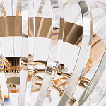 Бра золотого цвета с изогнутыми хрустальными элементами Radiant Ribbons варинант исполнения - 4 | Loft Concept в Ижевске