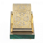 Подставка для телефона из натурального камня малахит Natural Stone Stand варинант исполнения - 3 | Loft Concept в Ижевске