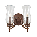 Бра с 2-мя стеклянными плафонами с пузырьками Feiss варинант исполнения - 1 | Loft Concept в Ижевске