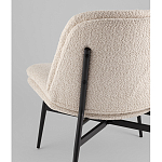 Кресло лаунж Tail молочный варинант исполнения - 3 | Loft Concept в Ижевске