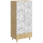 Шкаф с принтом Cotton варинант исполнения - 1 | Loft Concept в Ижевске