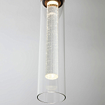 Подвесной светильник золото Sparkling Bubbles Tube Gold Hanging Lamp варинант исполнения - 4 | Loft Concept в Ижевске