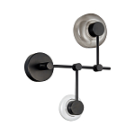 Бра с 2-мя плафонами разного диаметра и цвета Polyhedron варинант исполнения - 2 | Loft Concept в Ижевске