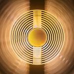 Бра в виде металлического диска Amadis Gold Wall Lamp варинант исполнения - 7 | Loft Concept в Ижевске