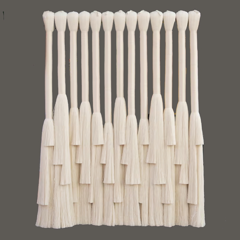 Декор на стену Белые Кисти Wall decor White Tassels Молочный в Ижевске | Loft Concept 