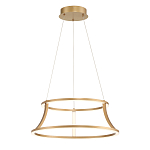 Люстра золотого цвета с 2-мя светодиодными кольцами Eurofase варинант исполнения - 2 | Loft Concept в Ижевске