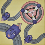 Плитка дизайнерская с узором Дива варинант исполнения - 4 | Loft Concept в Ижевске