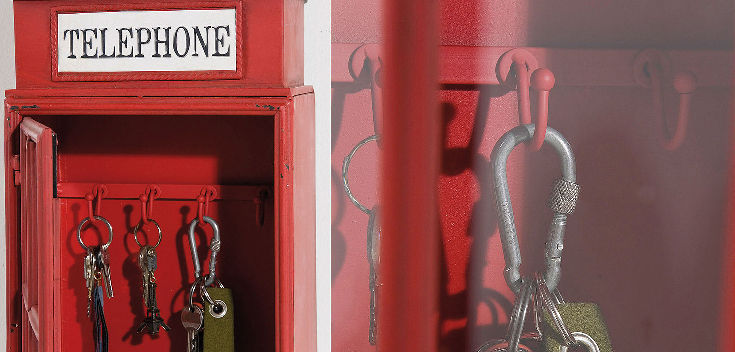 Ключница Red Telephone Box - Loft-Concept в Ижевске