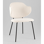 Стул Bellamy букле молочный варинант исполнения - 1 | Loft Concept в Ижевске